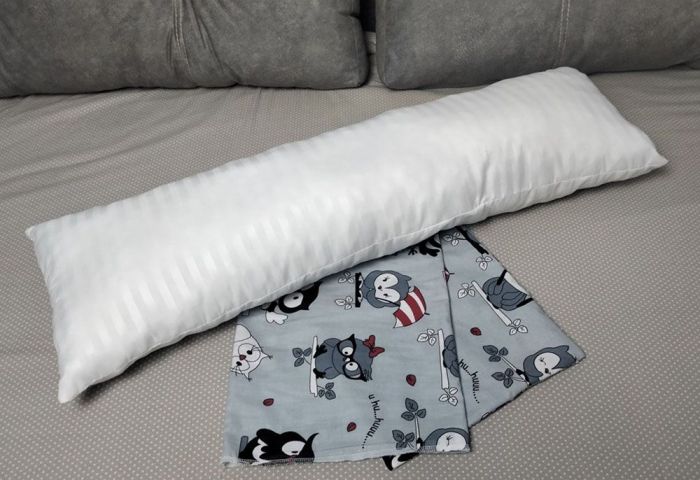 Подушка И-80 Валик мини объятия 30х80см.