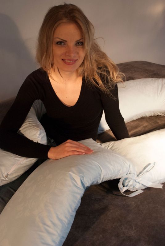 Подушка для беременных Трансформер 5 в 1, U-образная 150 см с наволочкой